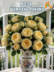 Роза Шампань Рококо