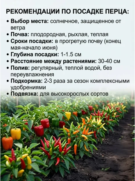 Перец сладкий Жаворонок семена 